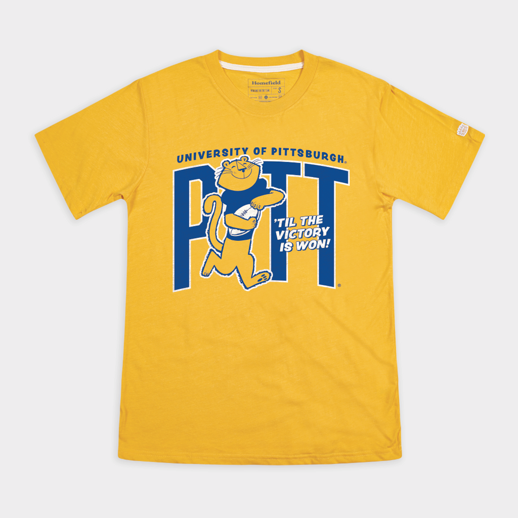 Retro Pitt Football "'Til the Victory is Won!" Tee Style001 Hoodie, Sweatshirt | CoreVibeTees.com