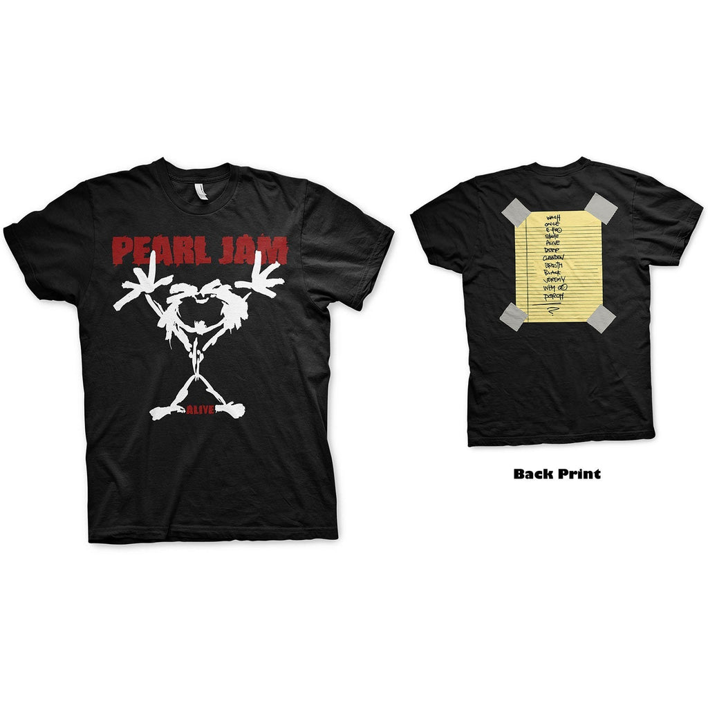 Pearl Jam 'Stickman' Unisex T-shirt Hoodie, Sweatshirt | CoreVibeTees.com (Image 3)