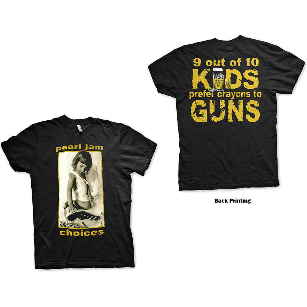 Pearl Jam 'Choices' Unisex T-shirt Hoodie, Sweatshirt | CoreVibeTees.com (Image 2)