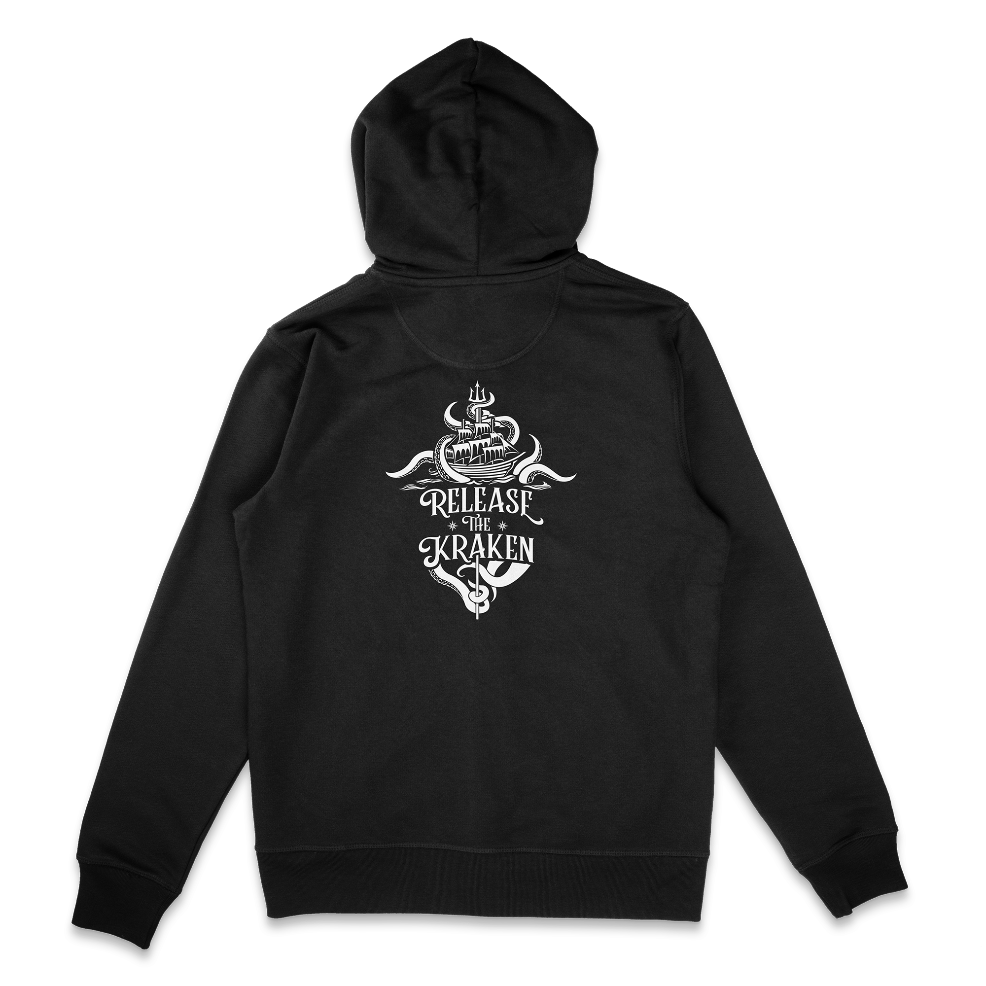 Damien - Release the Kraken Zip-Up Hoodie T-Shirts, Sweatshirt | CoreVibeTees.com (Image 3)