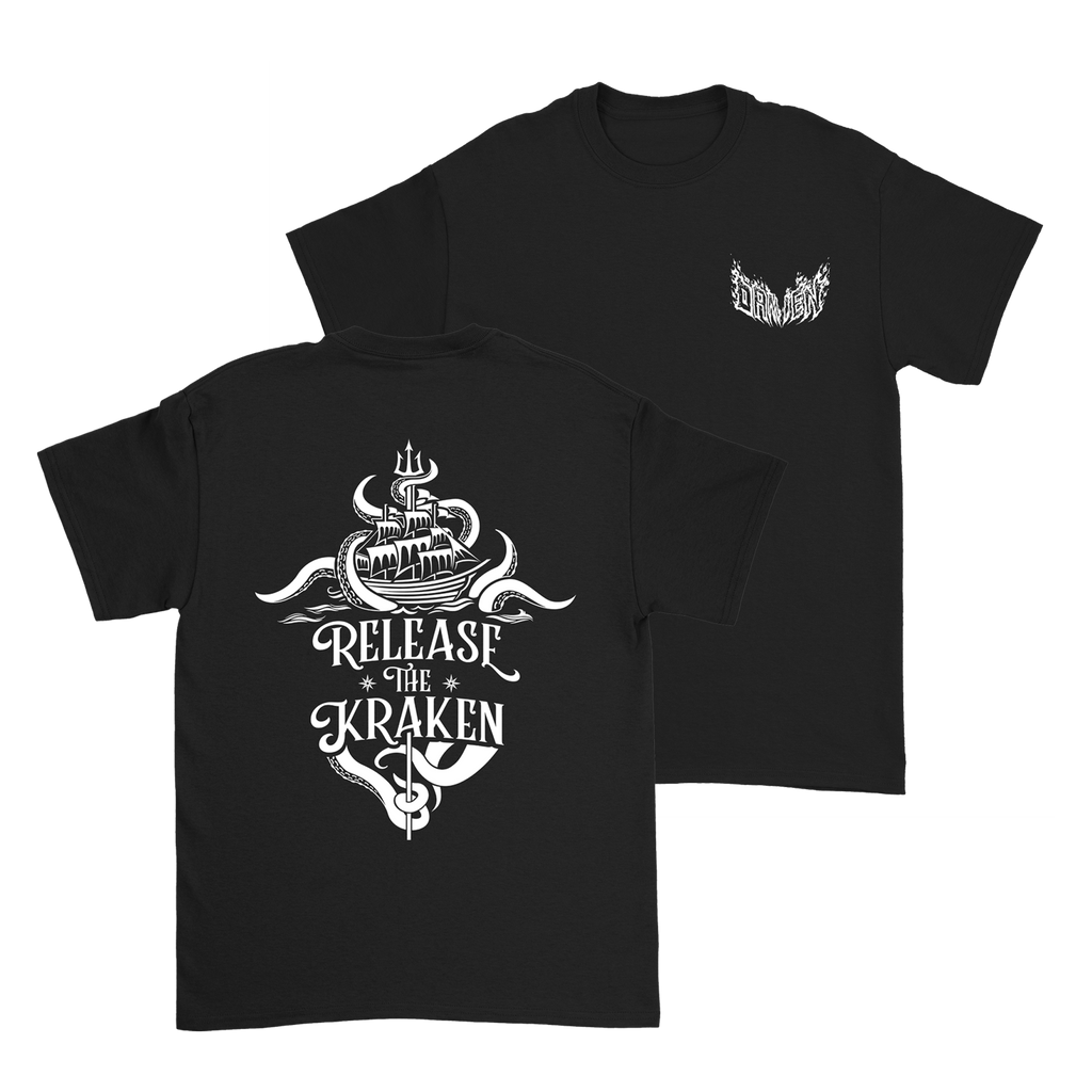 Damien - Release the Kraken T-Shirt Hoodie, Sweatshirt | CoreVibeTees.com (Image 1)