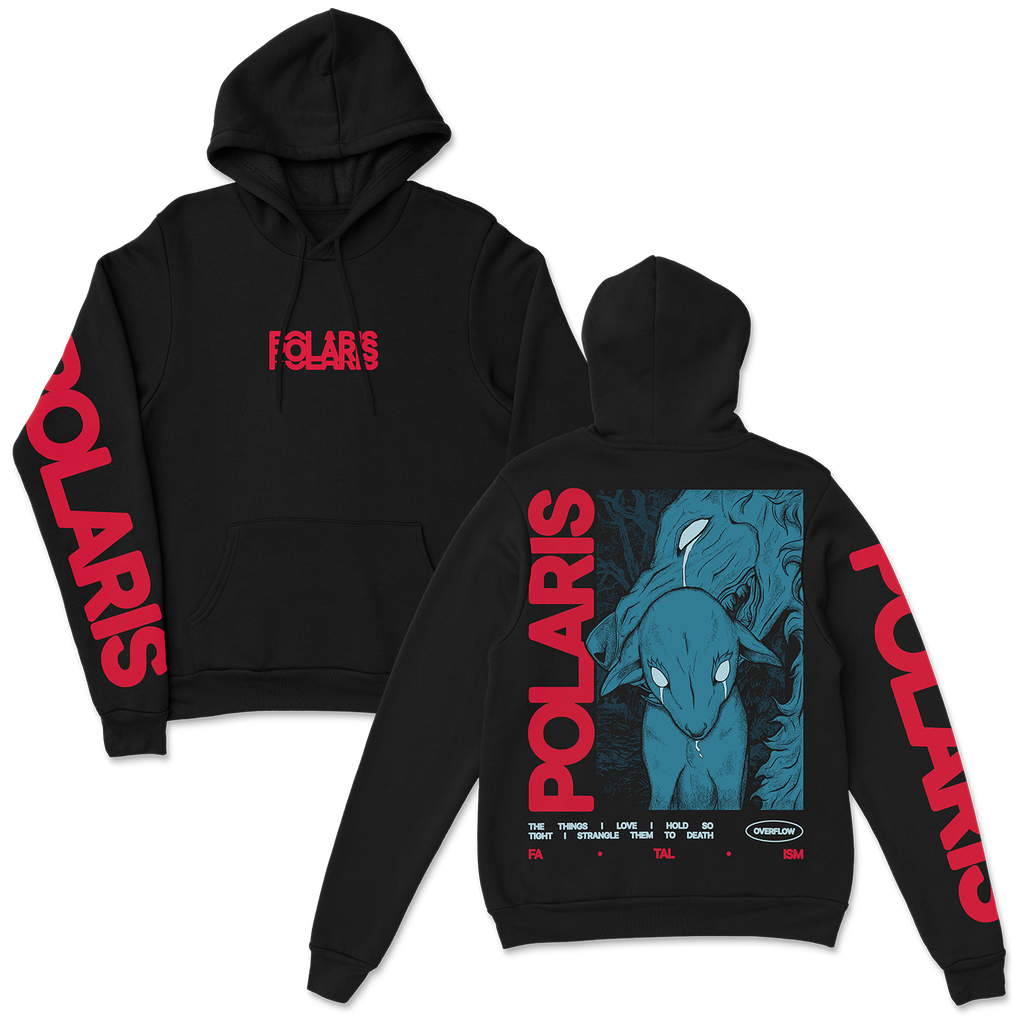 Overflow Hoodie (Black) T-Shirts, Sweatshirt | CoreVibeTees.com (Image 1)