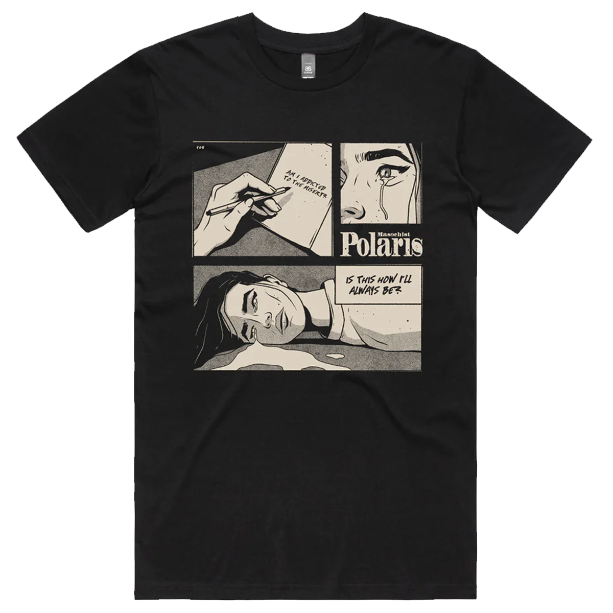 Comic Tee (Black) Hoodie, Sweatshirt | CoreVibeTees.com (Image 1)