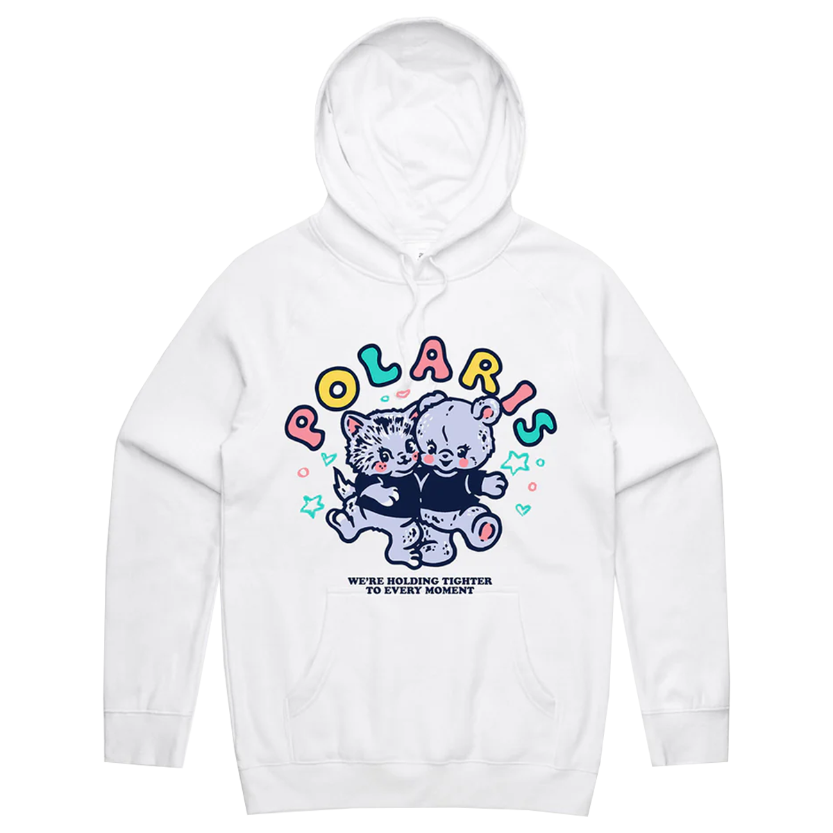 Cute Hoodie (White) T-Shirts, Sweatshirt | CoreVibeTees.com (Image 1)
