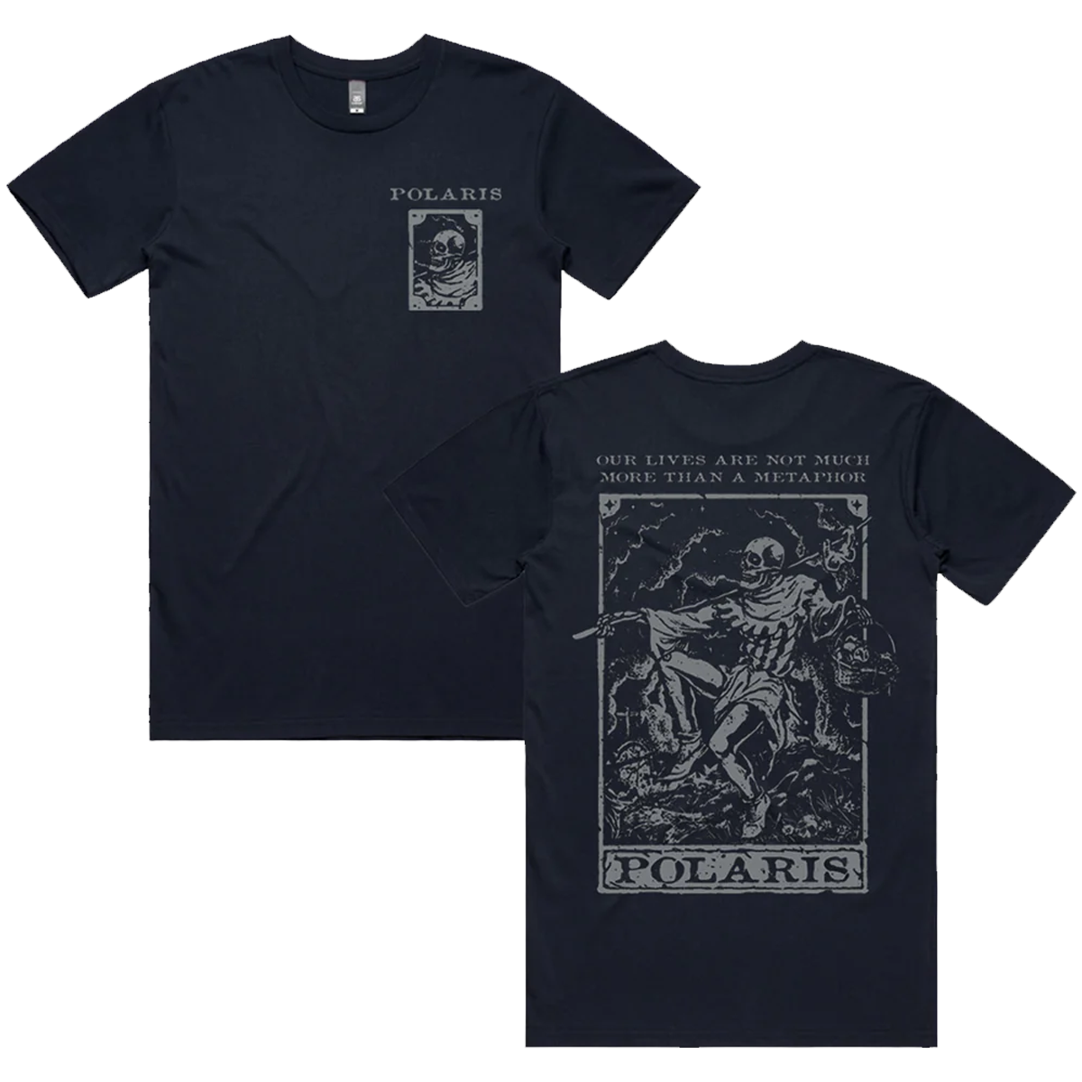 Tarot Tee (Navy) Hoodie, Sweatshirt | CoreVibeTees.com (Image 1)