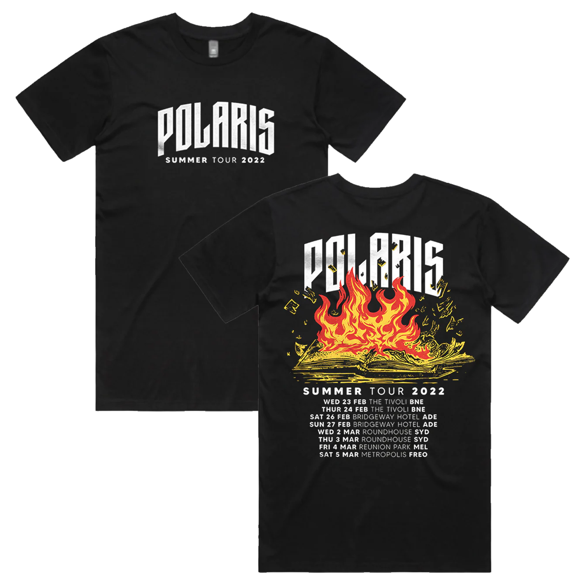 Summer 2022 Tour Tee (Black) Hoodie, Sweatshirt | CoreVibeTees.com (Image 1)