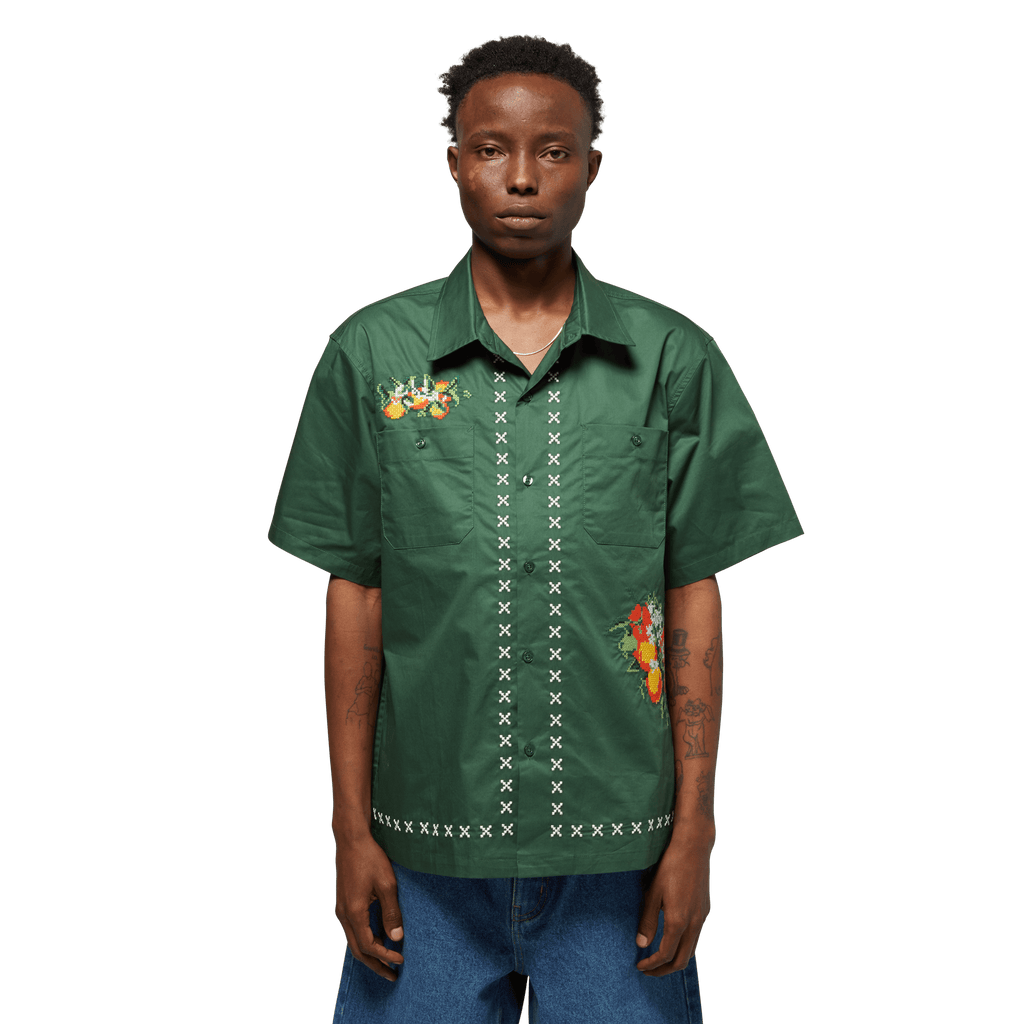 HUF x Midnight Organic Pomona Work Shirt Hoodie, Sweatshirt | CoreVibeTees.com (Image 5)