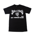 Pain Of Truth - Not Through Blood Black T-Shirt Hoodie, Sweatshirt | CoreVibeTees.com (Image 1)
