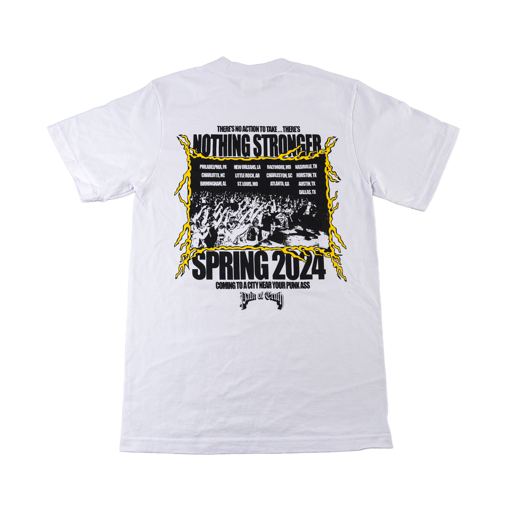 Pain Of Truth - Nothing Stronger White T-Shirt Hoodie, Sweatshirt | CoreVibeTees.com (Image 2)