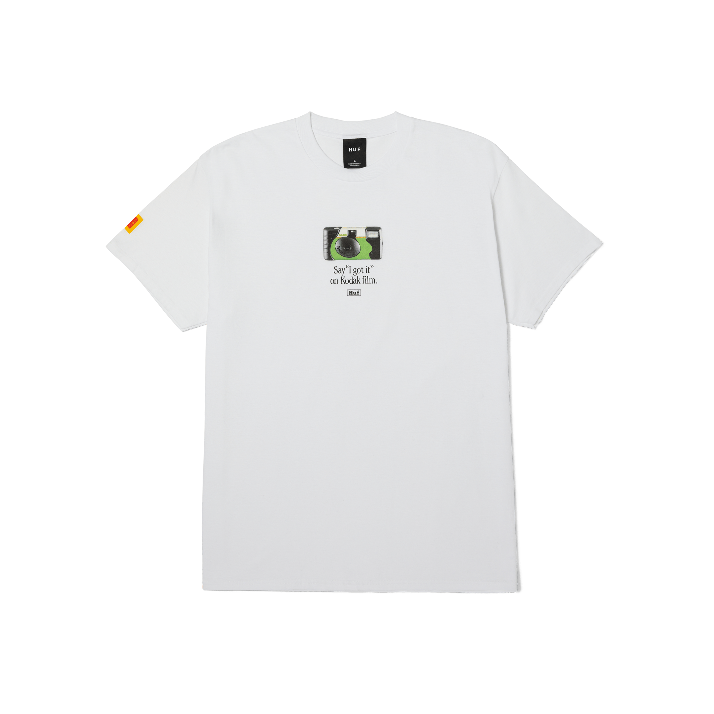 HUF x Kodak Power Flash T-Shirt Hoodie, Sweatshirt | CoreVibeTees.com (Image 1)