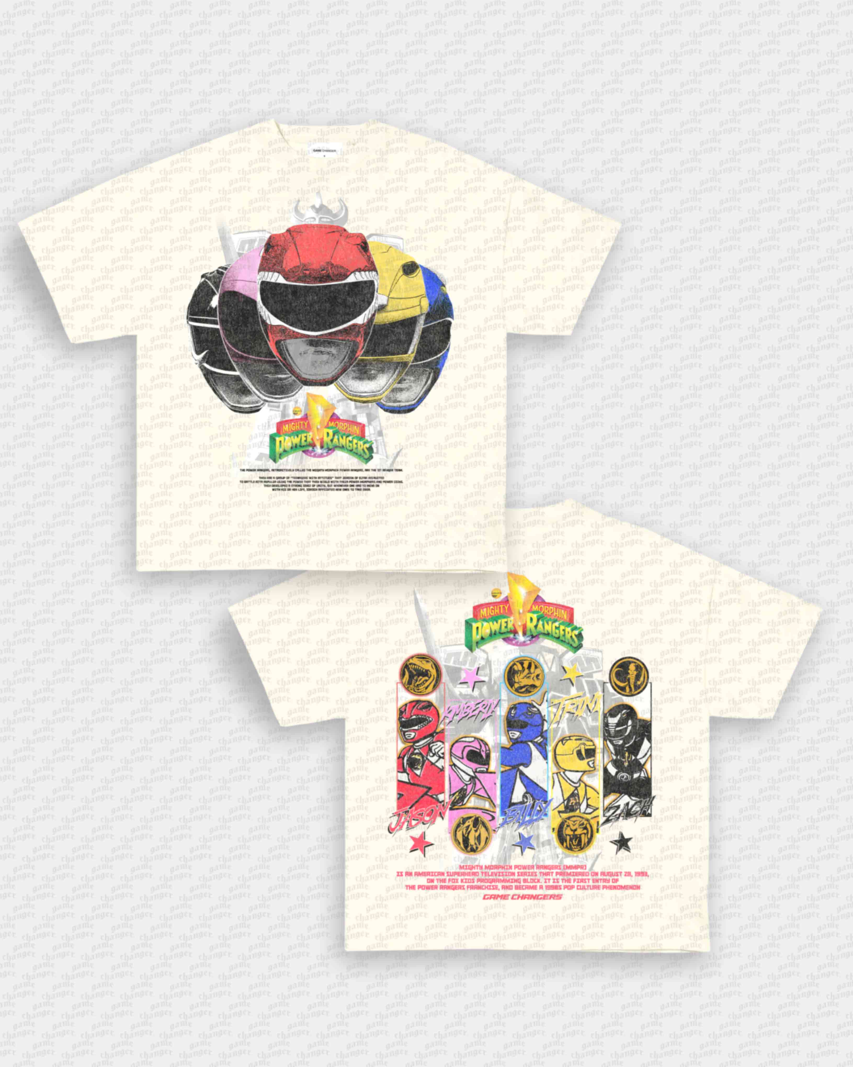 POWER RANGERS V2 TEE - [DS] Hoodie, Sweatshirt | CoreVibeTees.com (Image 3)