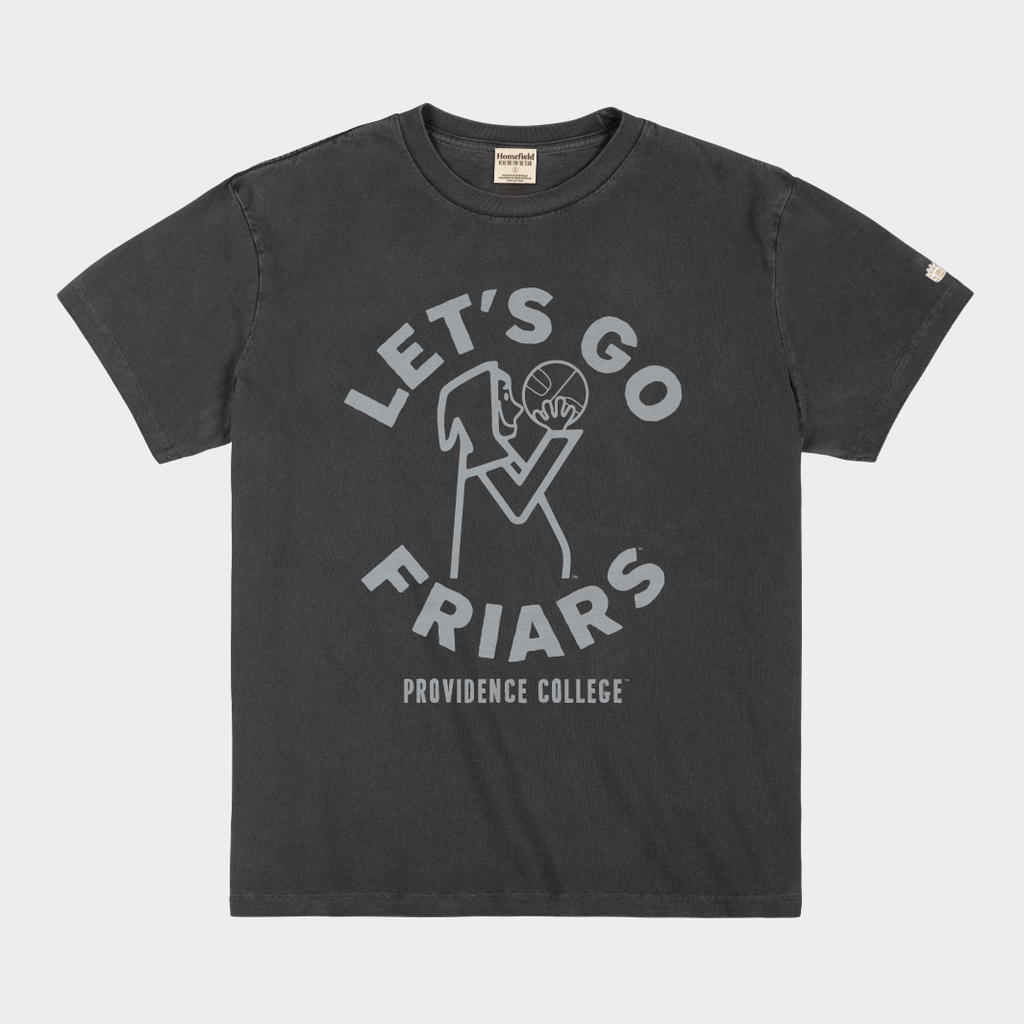Providence ‚ÄúLet‚Äôs Go Friars‚Äù Basketball Heavyweight Tee Style001 Hoodie, Sweatshirt | CoreVibeTees.com
