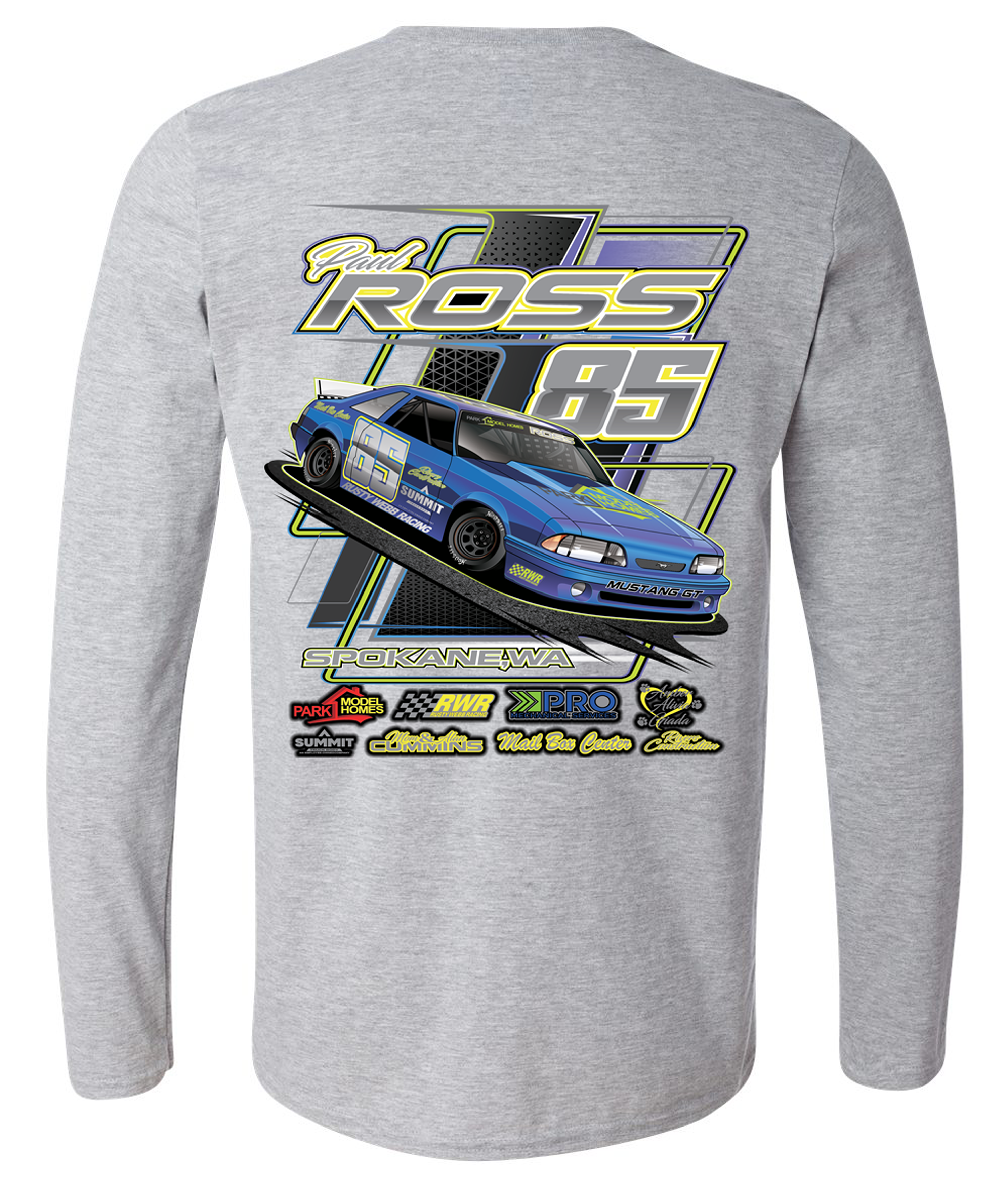 Paul Ross Long Sleeve T-Shirt Hoodie, Sweatshirt | CoreVibeTees.com (Image 3)