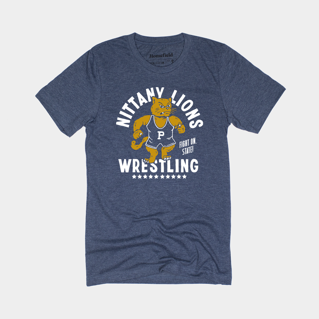 Nittany Lions Wrestling Tee Style001 Hoodie, Sweatshirt | CoreVibeTees.com (Image 1)