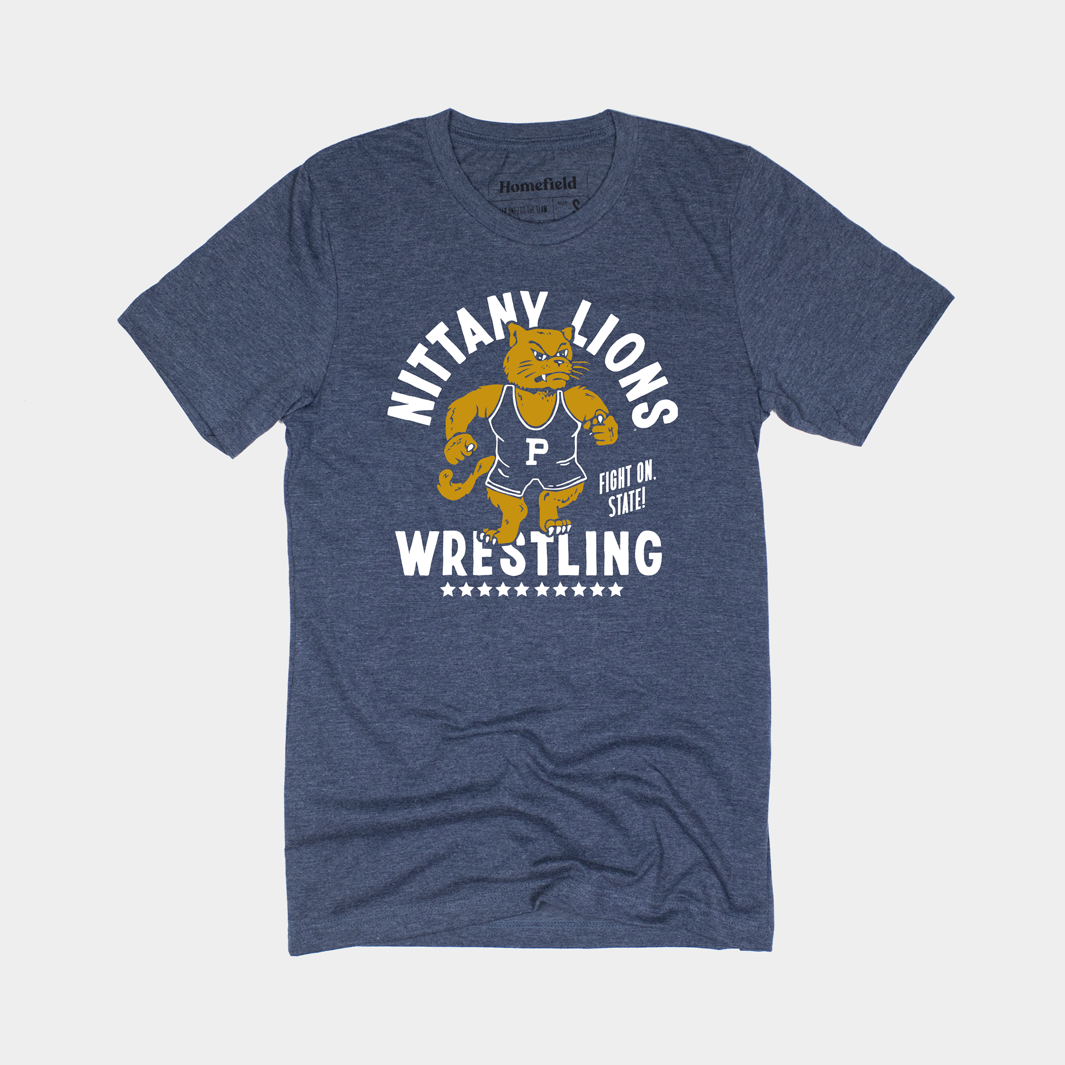 Nittany Lions Wrestling Tee Style001 Hoodie, Sweatshirt | CoreVibeTees.com (Image 1)