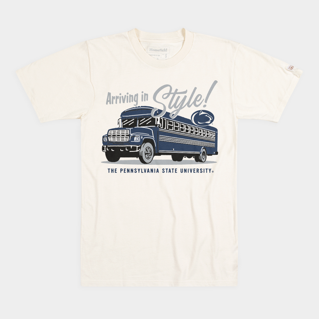 Penn State Football Pregame Bus Arrival Tee Hoodie, Sweatshirt | CoreVibeTees.com (Image 1)