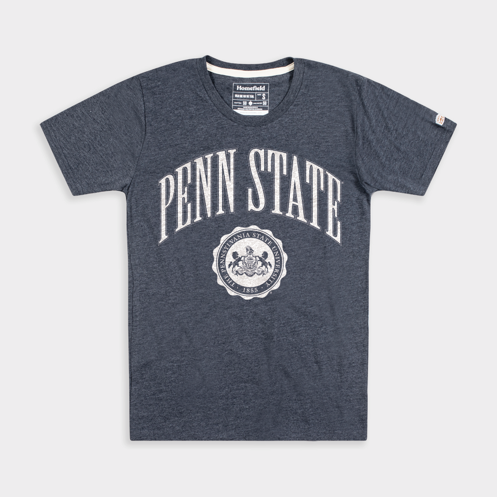 Penn State University Seal Retro Women's Tee Hoodie, Sweatshirt | CoreVibeTees.com