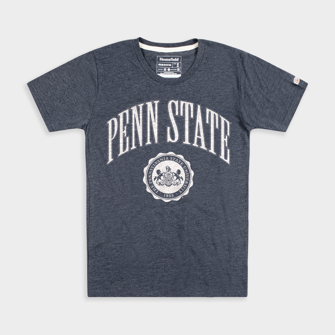 Penn State University Seal Retro Women's Tee Hoodie, Sweatshirt | CoreVibeTees.com