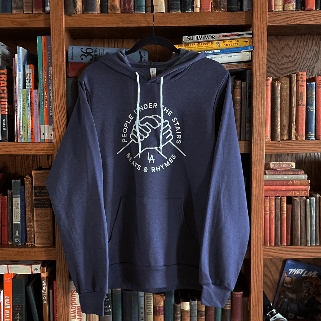 Handshake Heather Navy Hoodie T-Shirts, Sweatshirt | CoreVibeTees.com (Image 1)