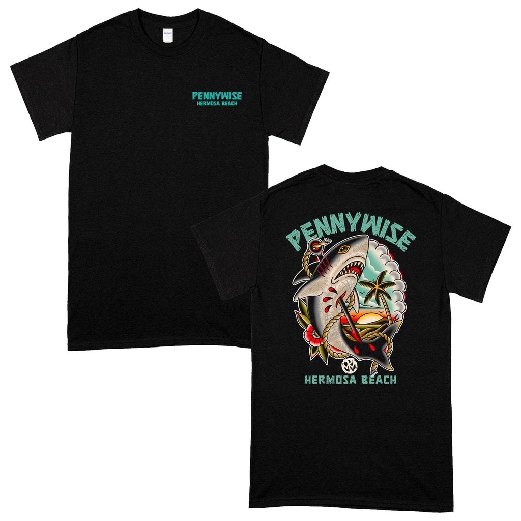 Shark T-Shirt (Black) Hoodie, Sweatshirt | CoreVibeTees.com (Image 1)