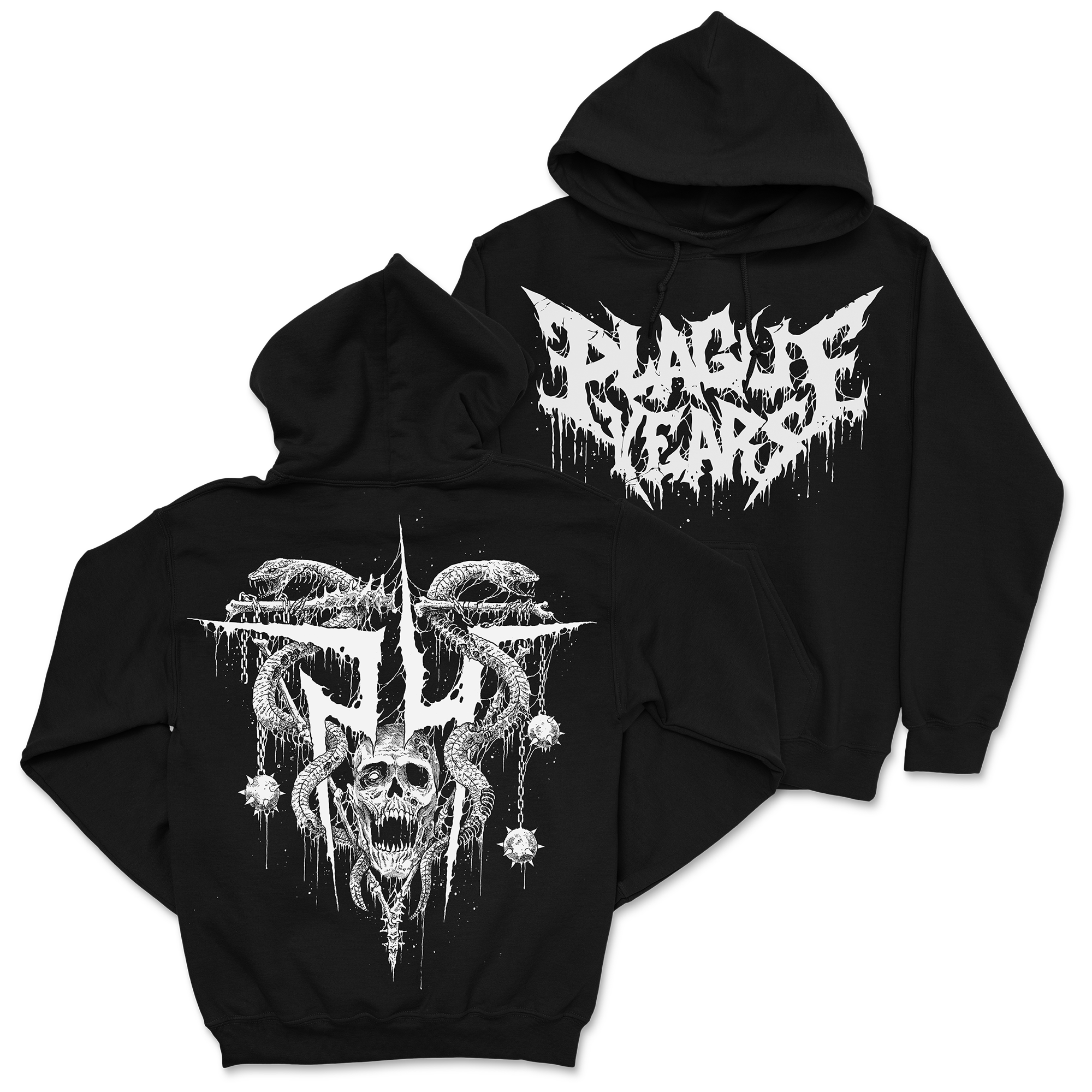 Plague Years - Logo Hoodie T-Shirts, Sweatshirt | CoreVibeTees.com (Image 1)