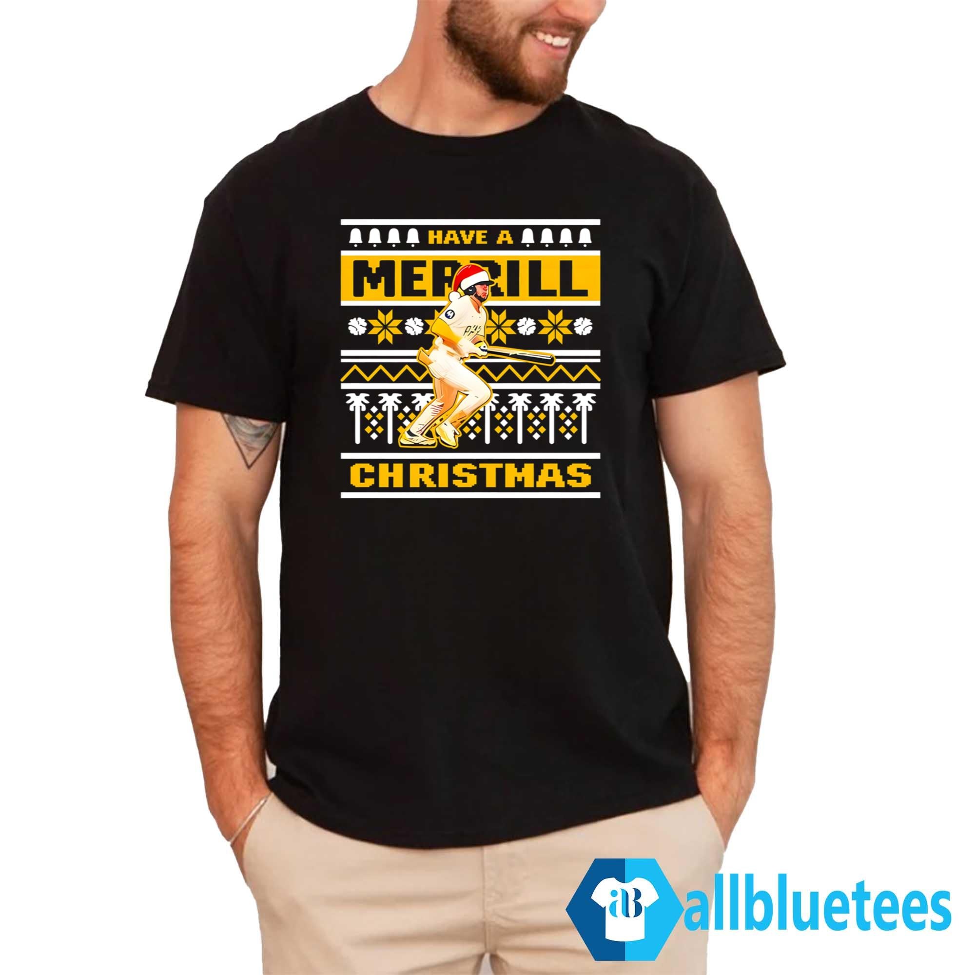 Padres Have A Merrill Christmas Shirt