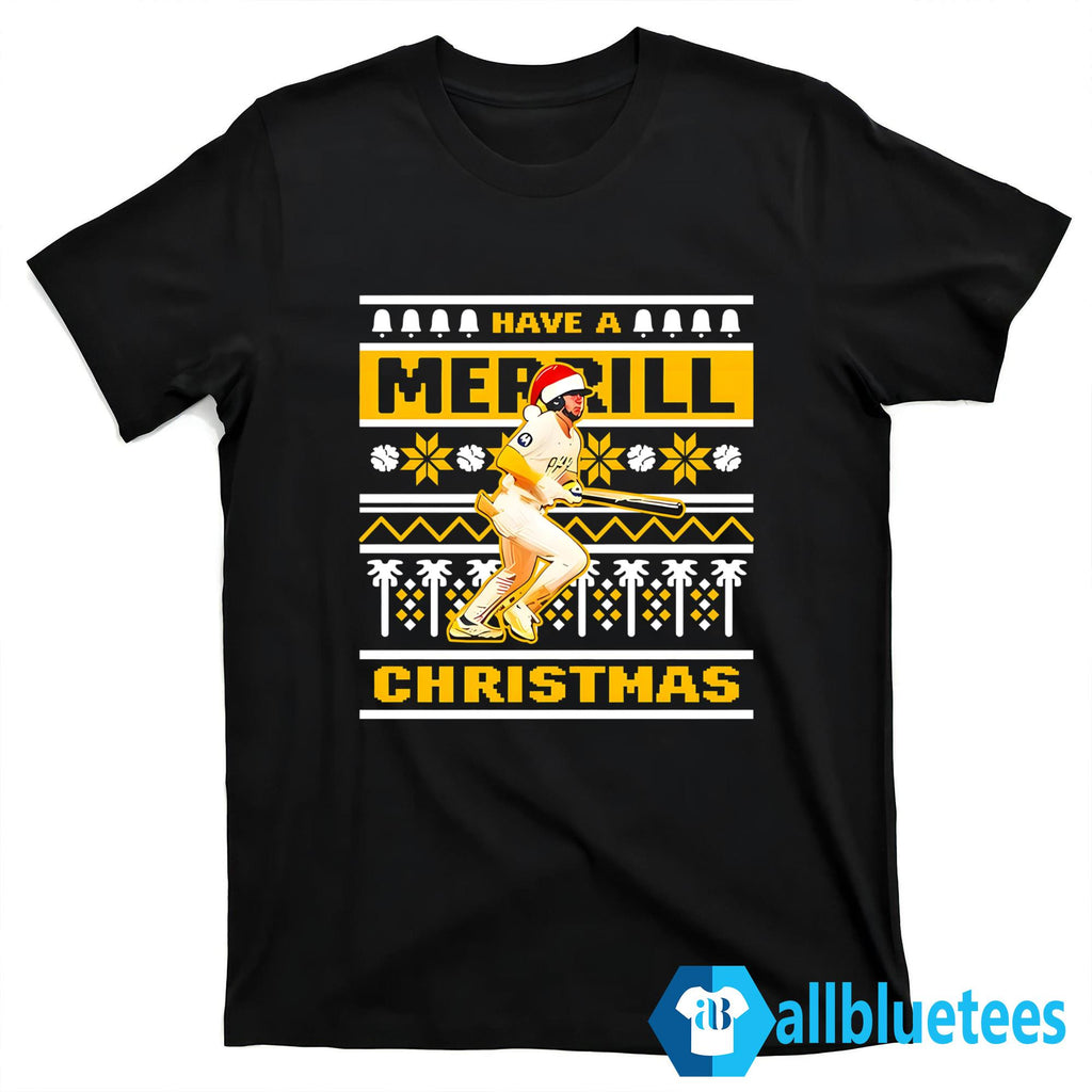 Padres Have A Merrill Christmas Shirt