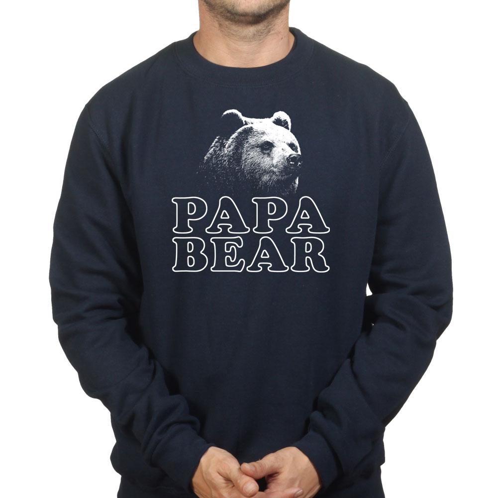 Papa Bear Sweatshirt Style001 T-Shirts, Hoodie | CoreVibeTees.com (Image 4)