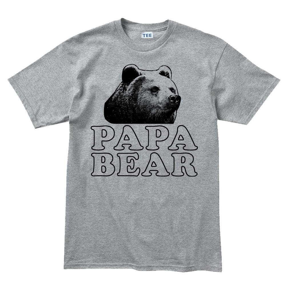 Papa Bear Men's T-shirt Style001 Hoodie, Sweatshirt | CoreVibeTees.com (Image 2)