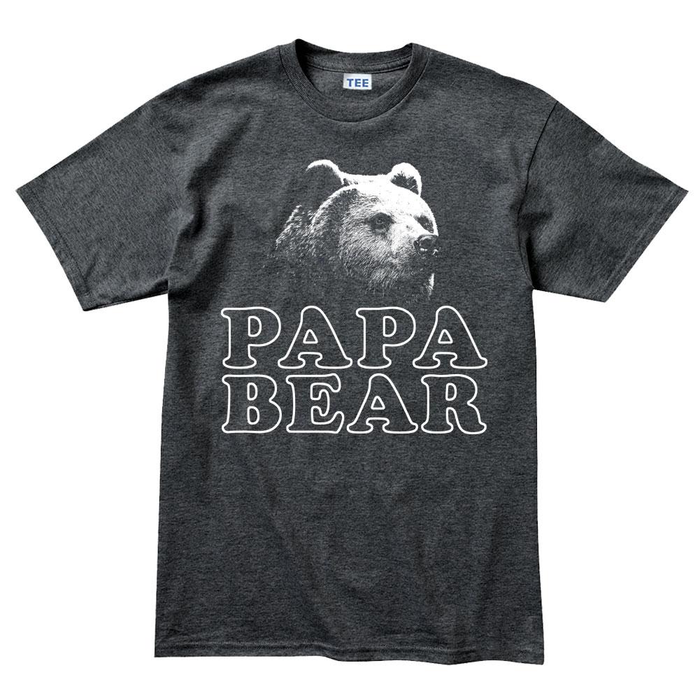 Papa Bear Men's T-shirt Style001 Hoodie, Sweatshirt | CoreVibeTees.com (Image 3)