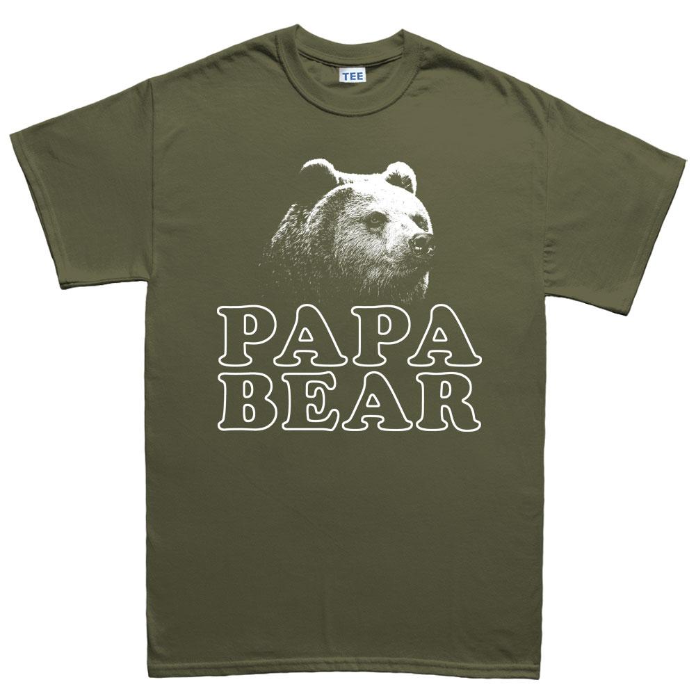 Papa Bear Men's T-shirt Style001 Hoodie, Sweatshirt | CoreVibeTees.com (Image 4)