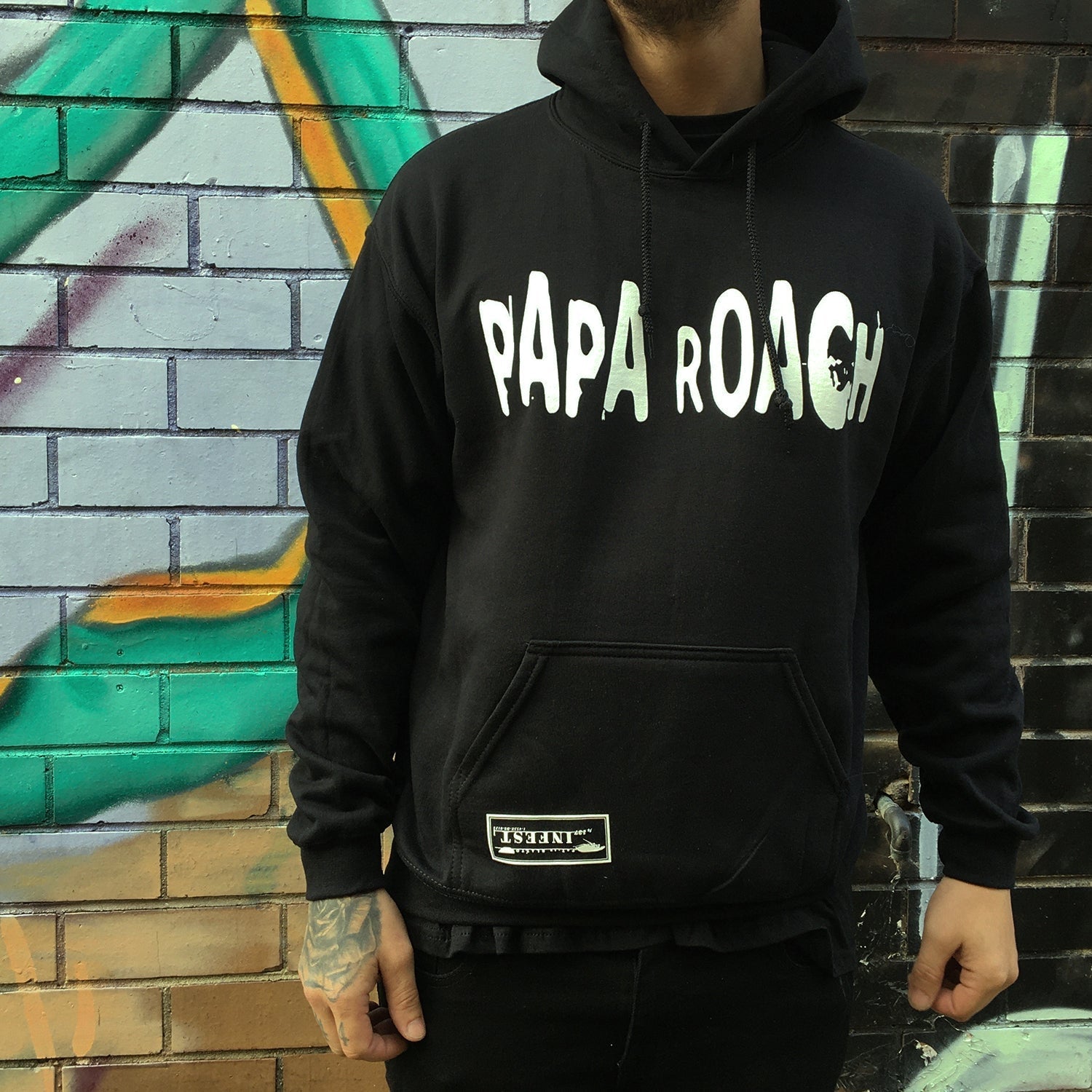 Infest Hoodie (Black) T-Shirts, Sweatshirt | CoreVibeTees.com (Image 2)