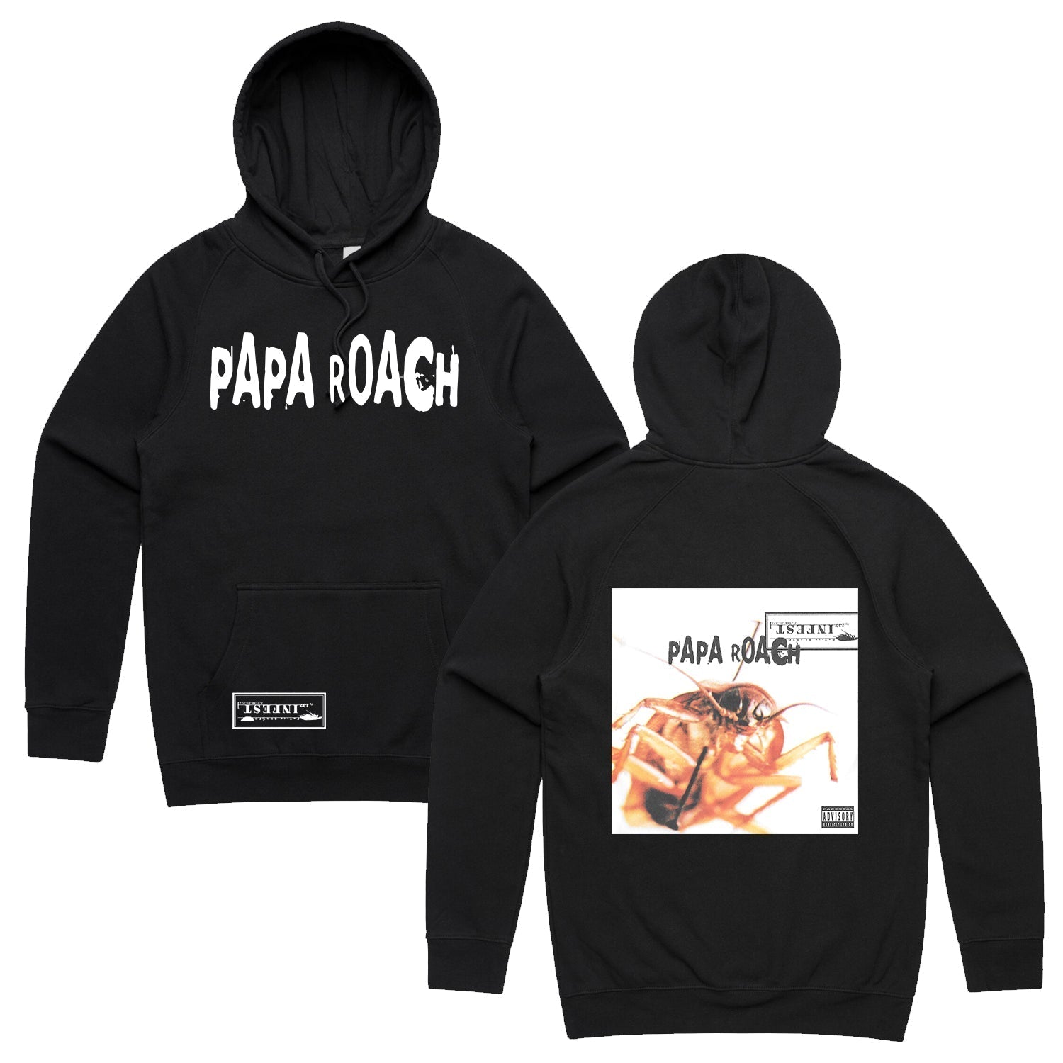 Infest Hoodie (Black) T-Shirts, Sweatshirt | CoreVibeTees.com (Image 1)