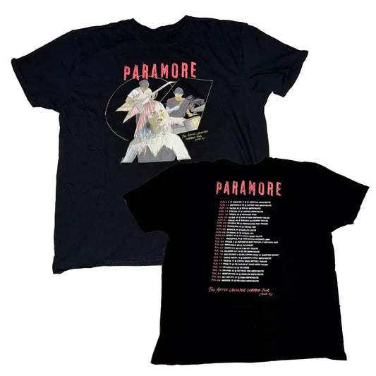 Paramore Music Tour The After Laughter Summer Concert T-Shirt