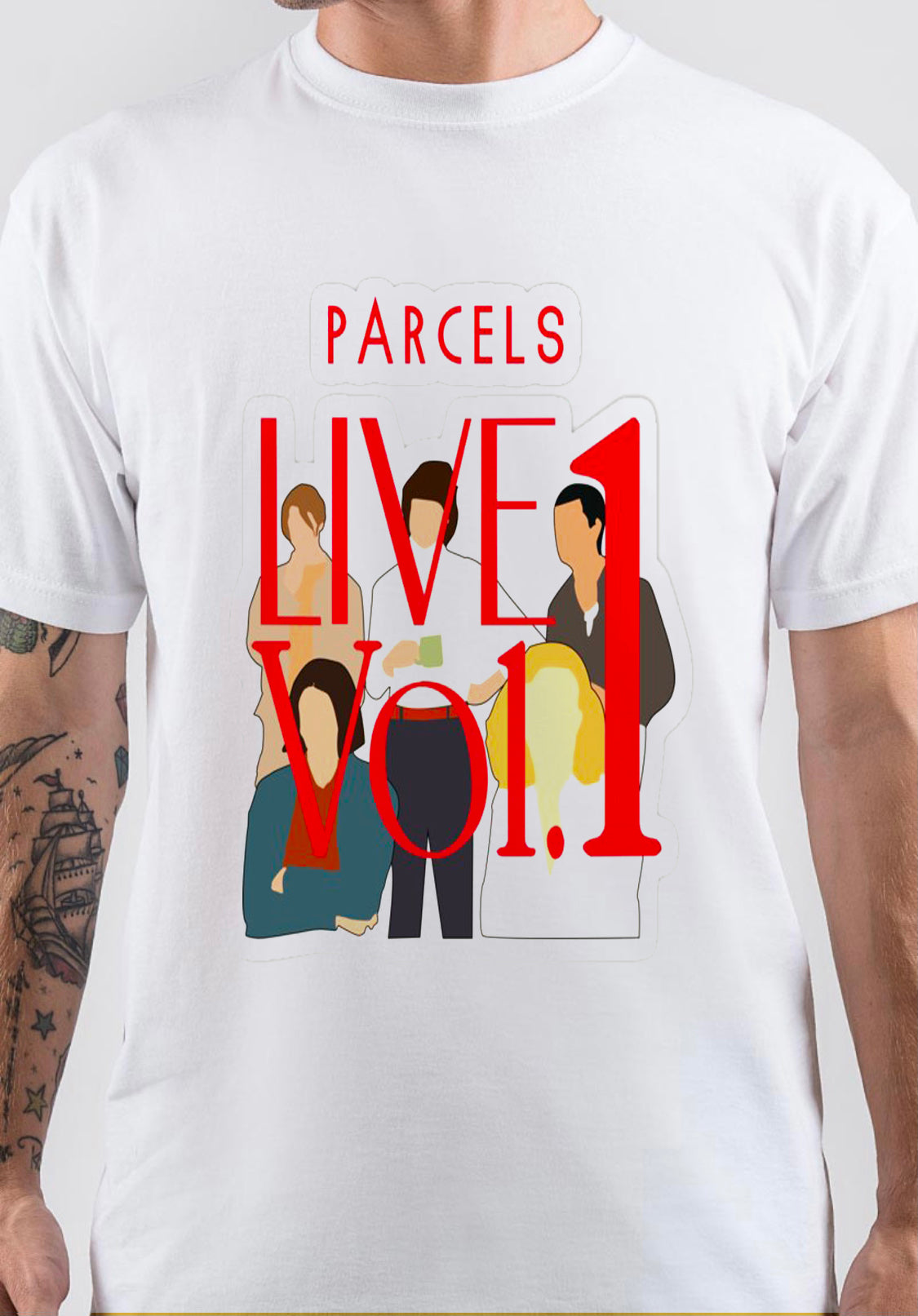 Parcels Band T-Shirt Style002 Hoodie, Sweatshirt | CoreVibeTees.com