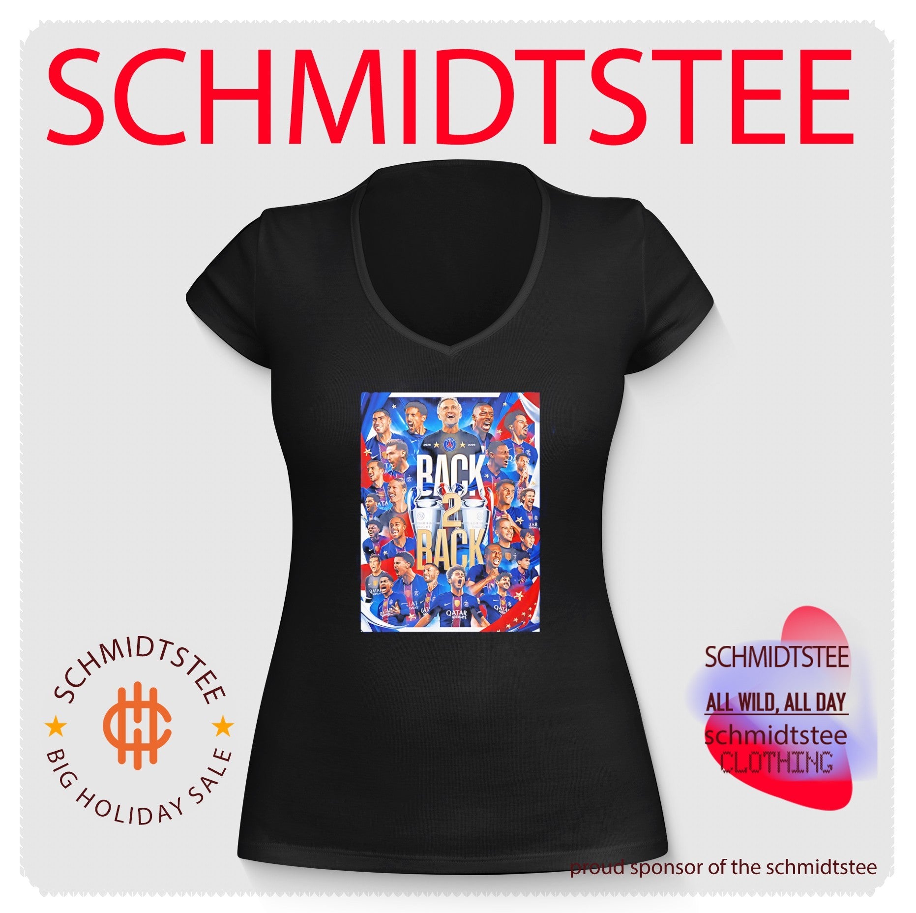 Paris Saint-Germain 2026 UEFA Champions League back 2 back shirt