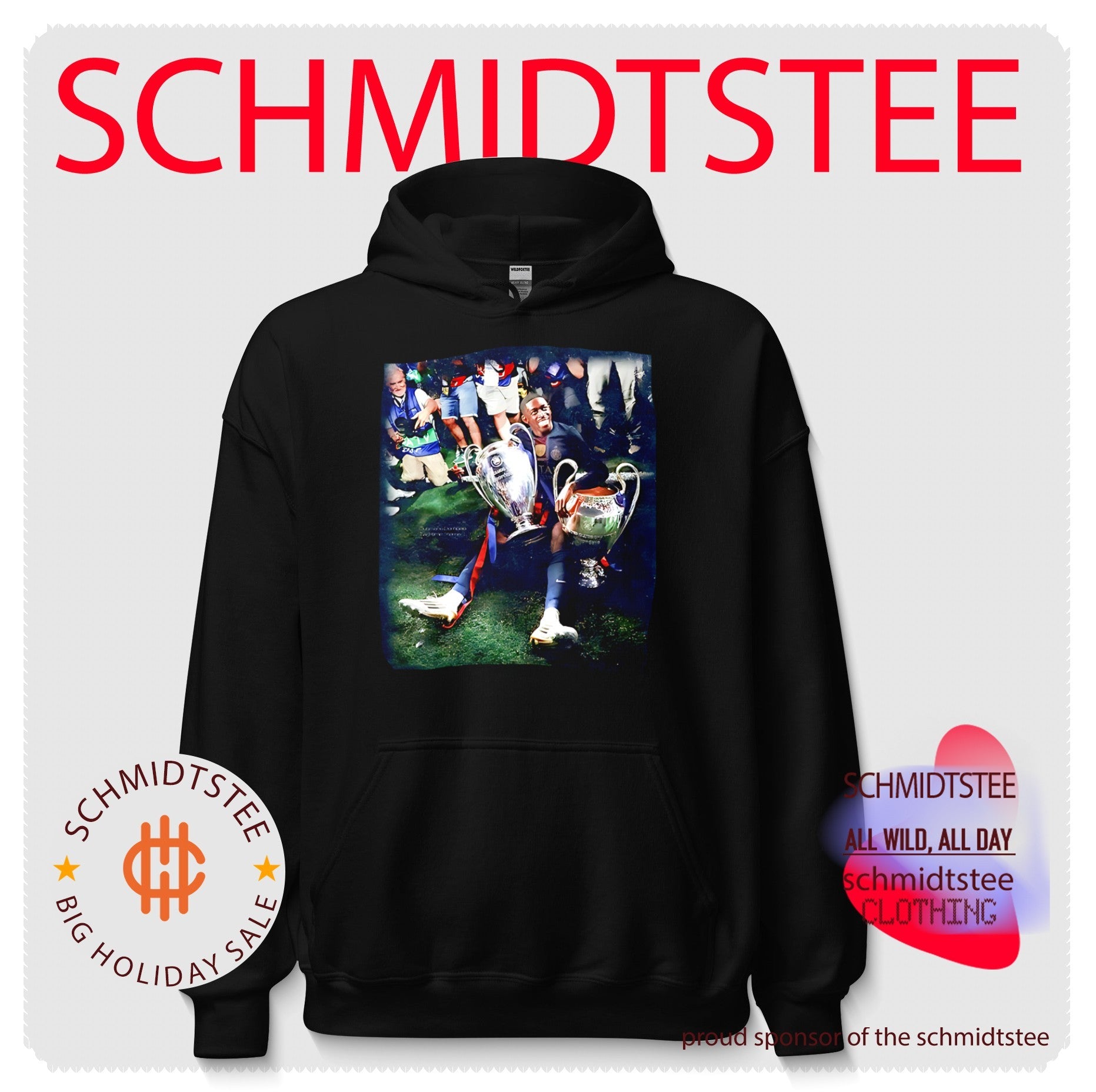 Paris Saint Germain Ousmane Dembele 2 trophies shirt
