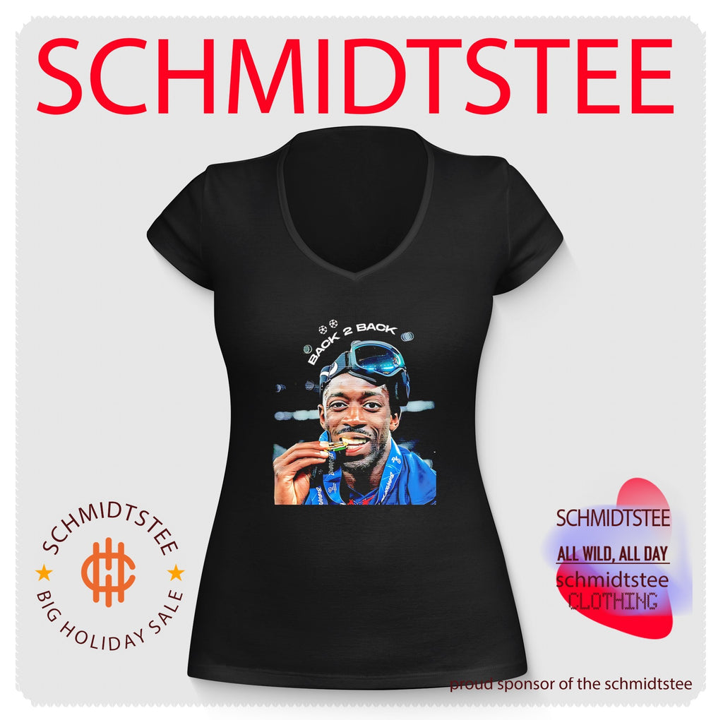 Paris Saint-Germain Ousmane Dembele back 2 back graphic shirt