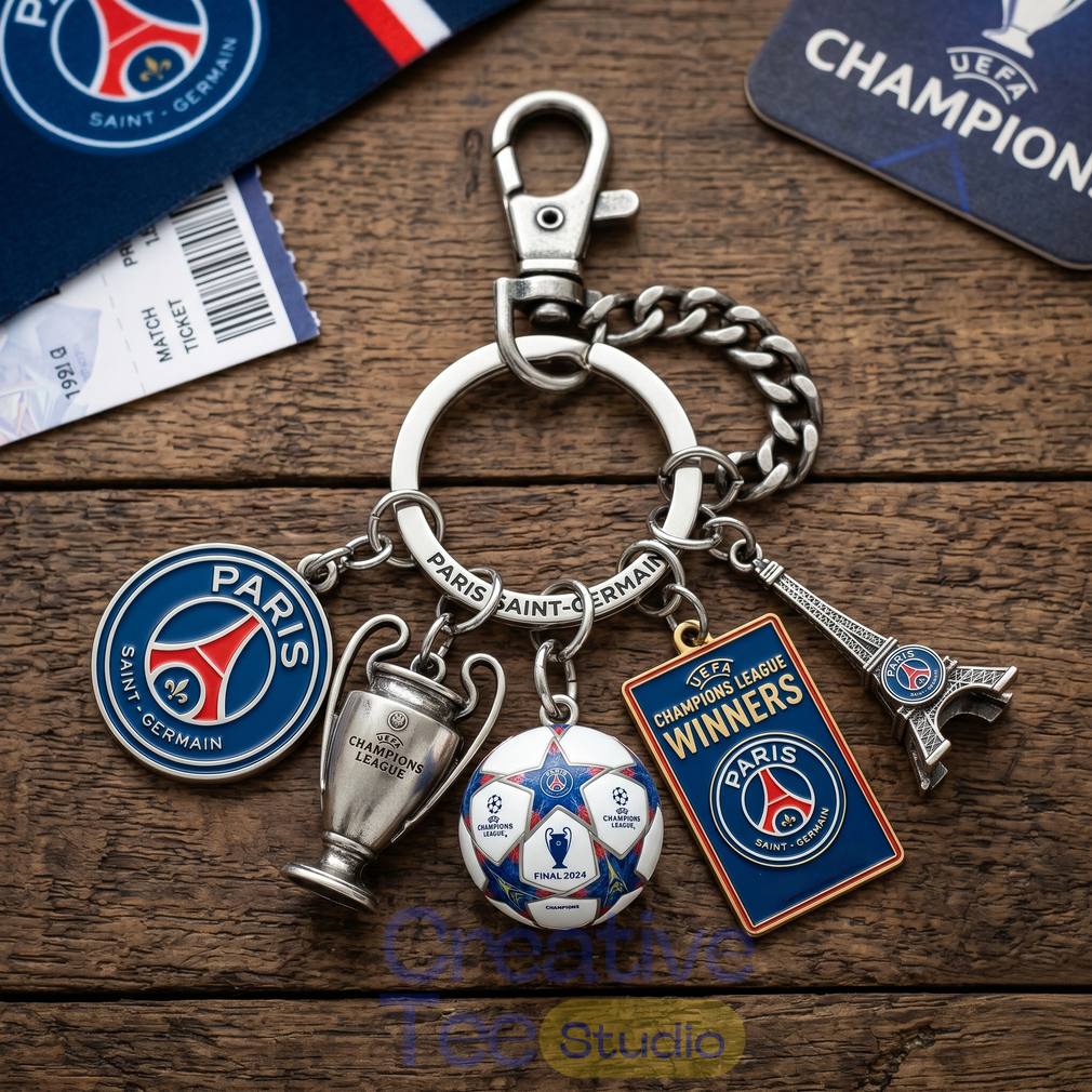 Paris Saint-Germain 2026 UCL Winners Collector’s Keychain