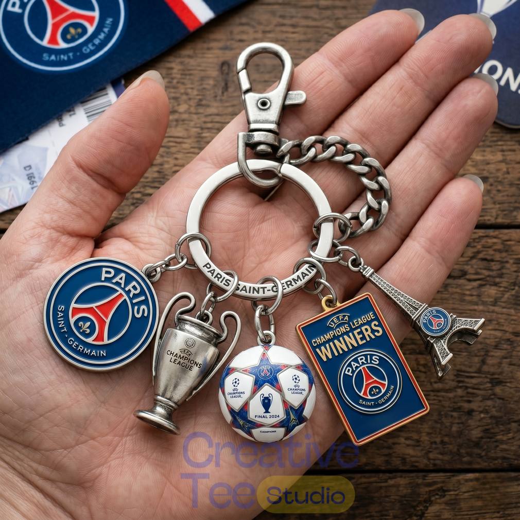 Paris Saint-Germain 2026 UCL Winners Collector’s Keychain