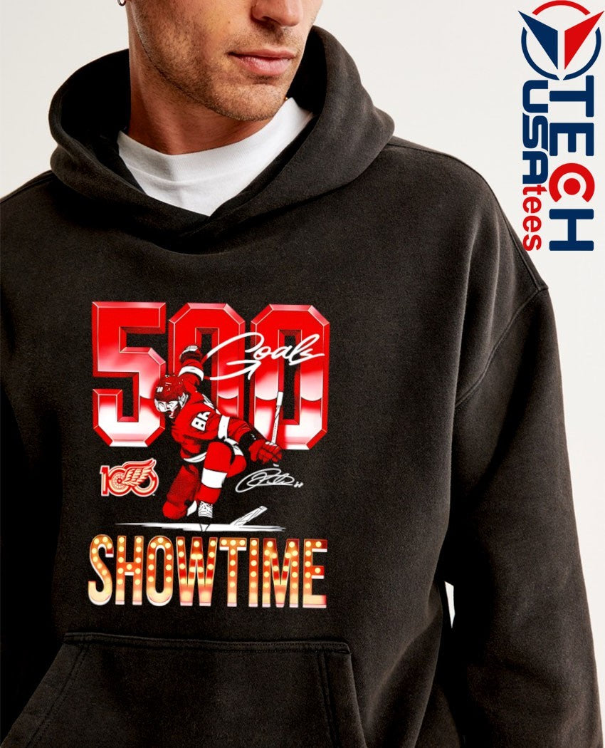 Patrick Kane Detroit Red Wings 500 Goals Showtime signature shirt