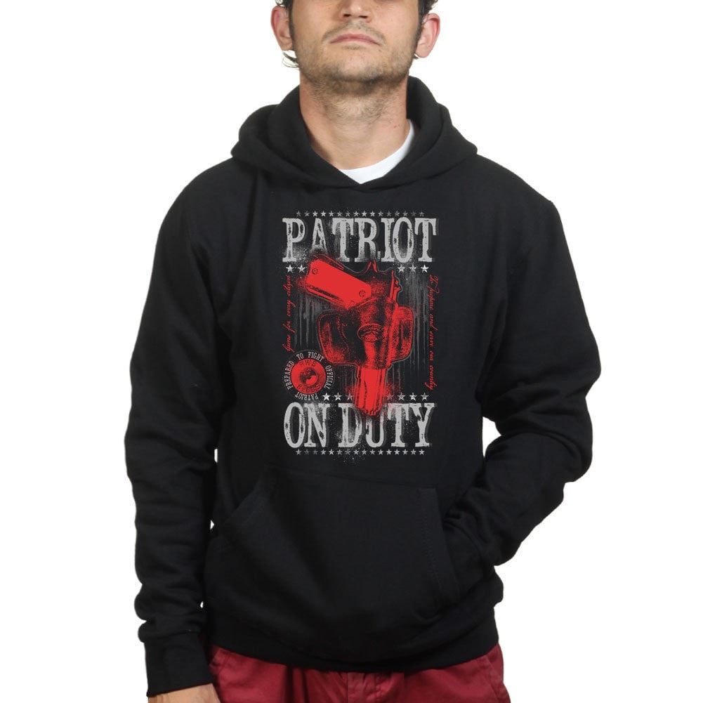 Unisex Patriot On Duty Hoodie Style001 T-Shirts, Sweatshirt | CoreVibeTees.com (Image 1)