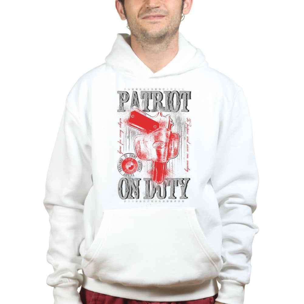 Unisex Patriot On Duty Hoodie Style001 T-Shirts, Sweatshirt | CoreVibeTees.com (Image 2)