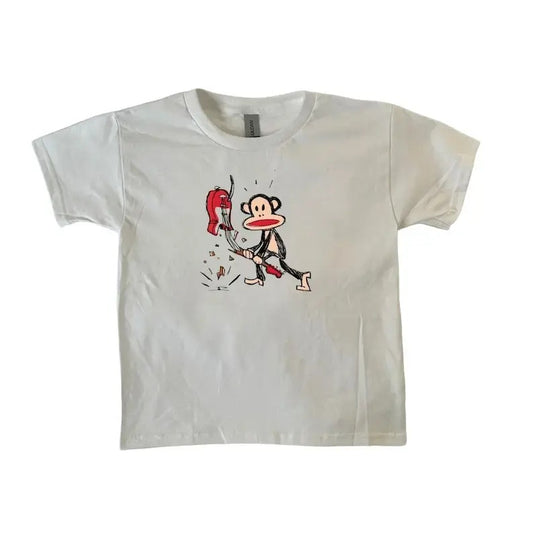 Paul Frank Smashing Guitar Baby Tee, rock band, y2k clothing, Pinterest ,vintage, retro, vintage, Julius Monkey, music loverstyle{n002}2