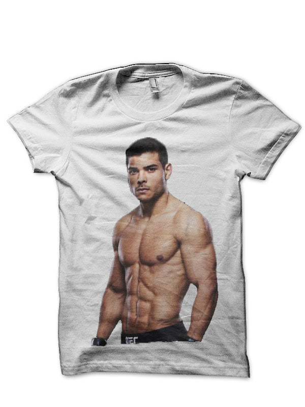 Paulo Costa White T-Shirt Style001 Hoodie, Sweatshirt | CoreVibeTees.com