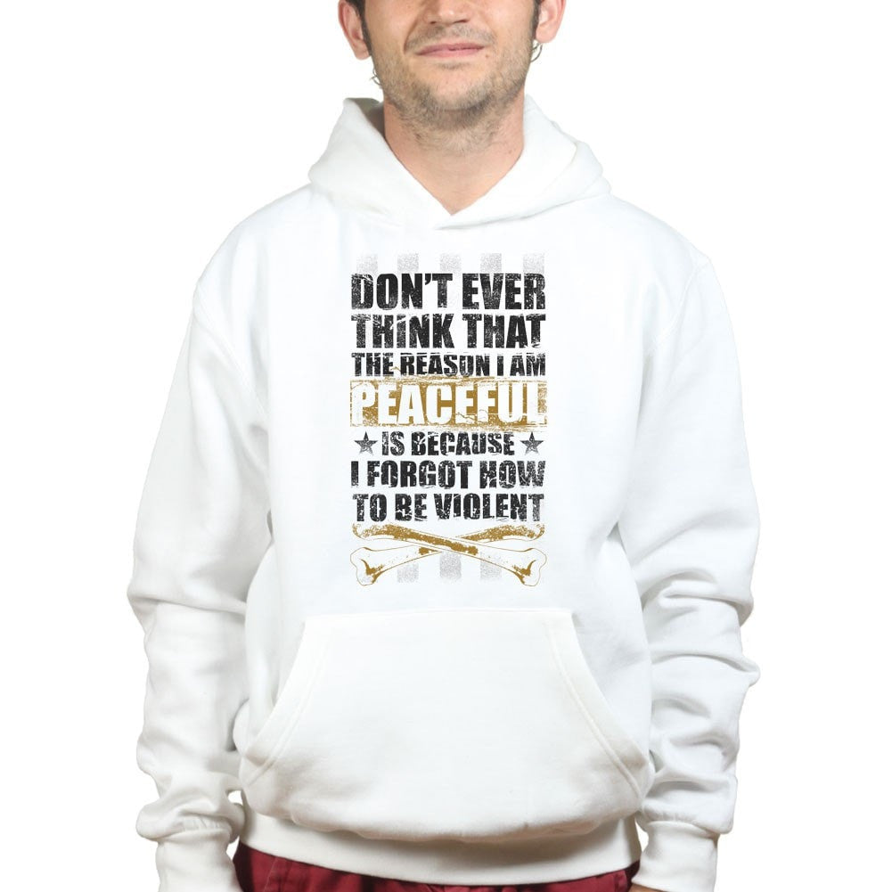 Peaceful and Violent Hoodie Style001 T-Shirts, Sweatshirt | CoreVibeTees.com (Image 2)