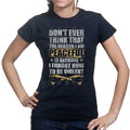 Ladies Peaceful and Violent T-shirt Hoodie, Sweatshirt | CoreVibeTees.com (Image 1)