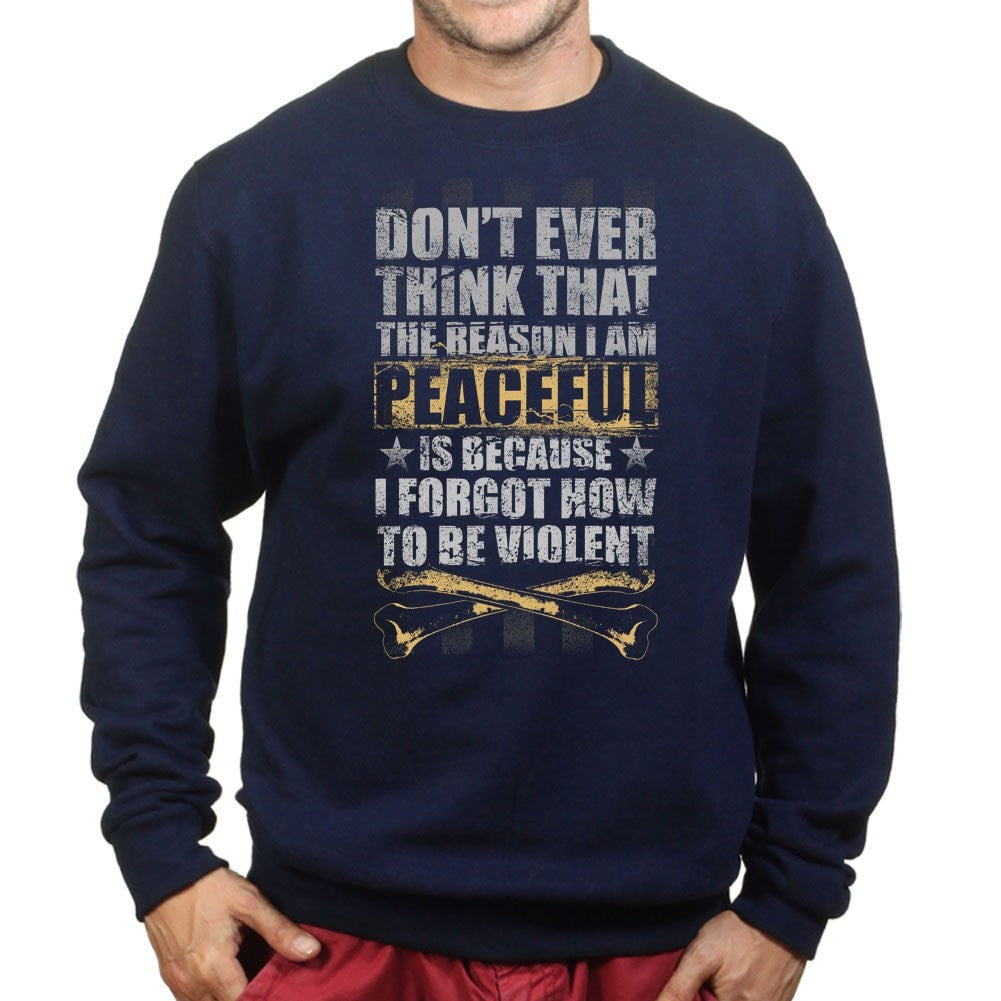 Peaceful and Violent Sweatshirt Style001 T-Shirts, Hoodie | CoreVibeTees.com (Image 3)