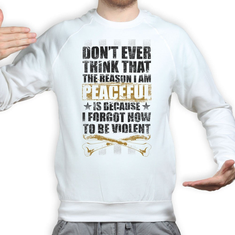 Peaceful and Violent Sweatshirt Style001 T-Shirts, Hoodie | CoreVibeTees.com (Image 2)