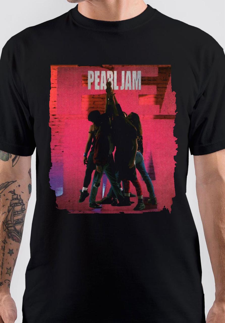 Pearl Jam Black T-Shirt Hoodie, Sweatshirt | CoreVibeTees.com
